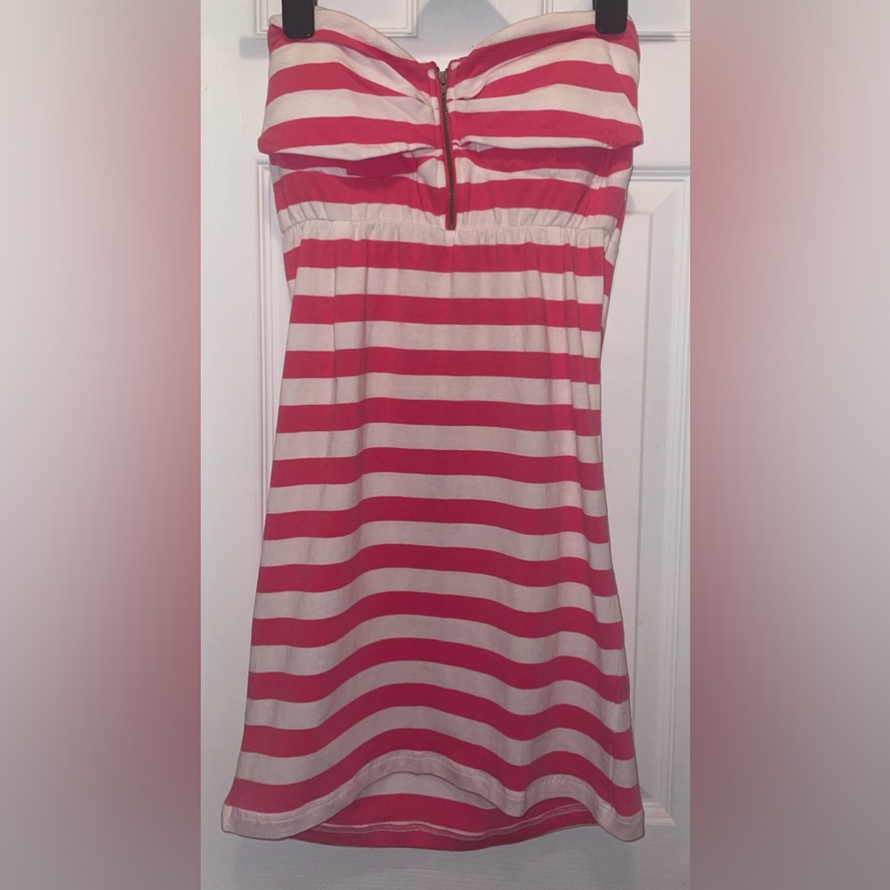 Woman’s Tube Top Mini Dress